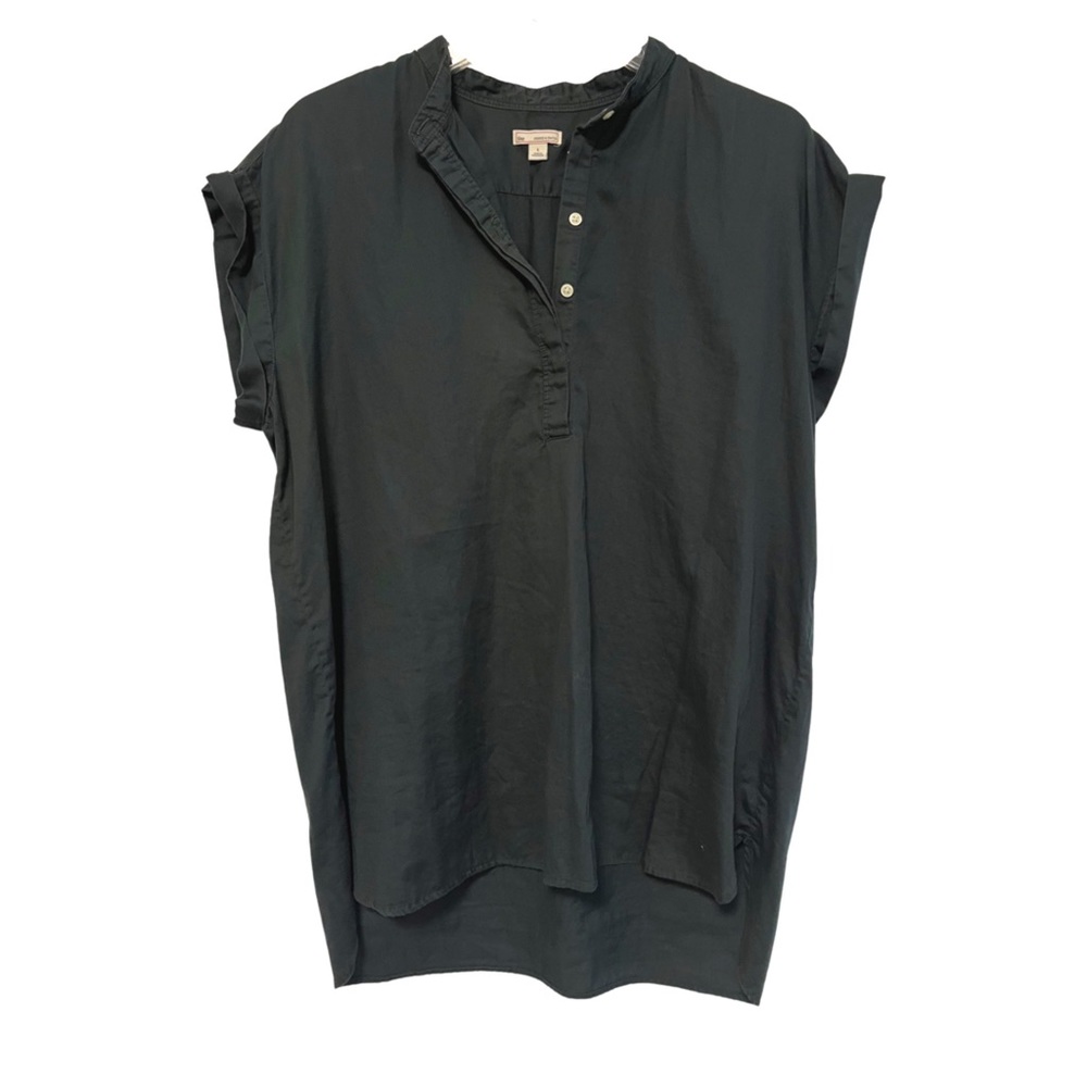 Dark blue cotton top